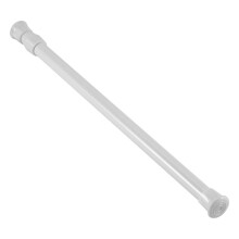 Vara telescópica de duche vara de duche vara telescópica vara de chuveiro Branco 30-50 cm