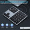 Bluetooth Number Pad, 35 Keys Wireless Numeric Keypad, Portable Slim Bluetooth Numpad for Laptop, Mac,PC, Desktop 4