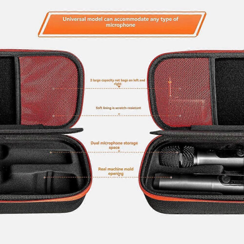 Τσάντα αποθήκευσης μικροφώνου για JBL Partybox Ασύρματο μικρόφωνο Bluetooth Microphone Box 1