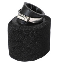 Zwart sponsschuim luchtfilter voor 200 250 300cc motorfiets sneeuwscooter ATV 48mm