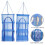 Foldable 4-Layer Mesh Hanging Drying Rack Blue, 35x35x65 cm 7