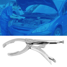 10-inch Adjustable Oil Filter Wrench Plier Spanner Removal Tool - Silver
