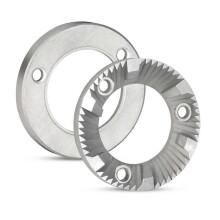 Pack of 2 Grinder Burrs Grinder Disc Grinder Accessories 40MM Cutter Disc Metal Texture for Bean