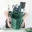 Cutter Organizer Convenient Space-saving Multi-grids Useful Cutter Drain Storage Holder Kitchen Supplies 1