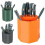 Cutter Organizer Convenient Space-saving Multi-grids Useful Cutter Drain Storage Holder Kitchen Supplies 5