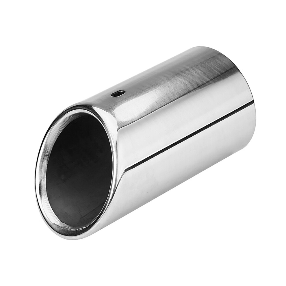 Stainless Steel Exhaust Tail Pipe Tip Pair For A4 B8 2009Â2012, Silver 7601392927024