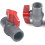 PVC-Kugelventil, Kunststoff-Kugelventil (40 mm)-KAKA 2