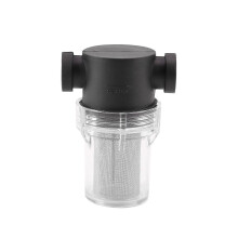 Autowaschfilter 1/2 Zoll Inline Mesh Sieb Wasserpumpe Bewässerung Hochdurchfluss-Rohrfilter Garteneinlasswasser
