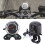 Universal Dual Motorcycle Speedometer 95x105mm Backlit Black 7
