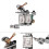 Professional Silver Tattoo Machine Coil Gun for Shader & Line Work 5