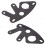 Universal Motorcycle Speedometer Odometer Mount, Black, Durable Metal 4