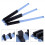 3Pcs Plastic Wall Mount Socket Organizer Rack Set 1/4", 3/8", 1/2" Blue & Black 1