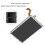 Top Upper LCD Screen for 3DS XL 3DS LL Upper LCD Display Screen Replacement Parts 7