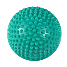 Green Half Round PVC Massage Ball for Yoga & Fitness 16cm