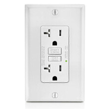 FI-Steckdose 20A, GFI-Steckdose mit LED-Anzeige, 20A-Manipulationsschutzschalter