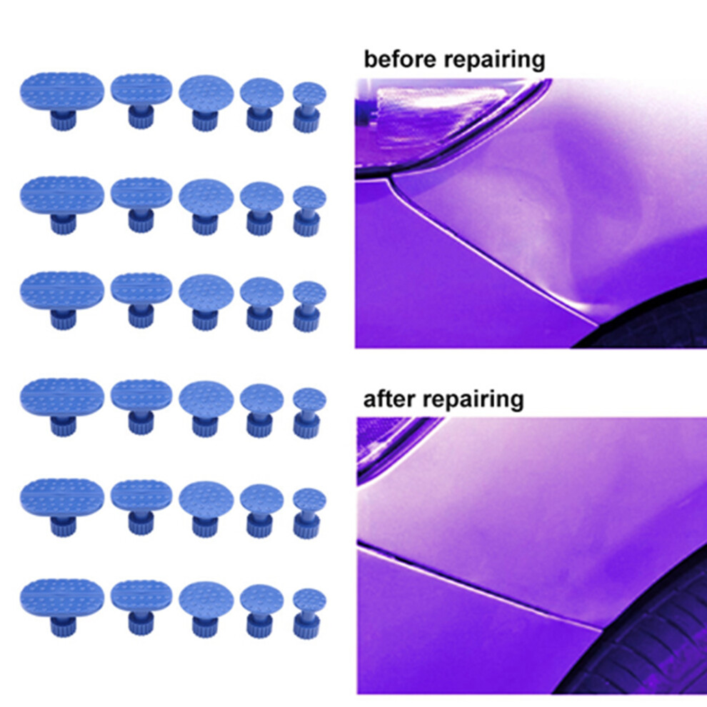 30Pcs Car Body Dent Removal Pulling Tabs Paintless Repair Tools Glue Puller Tabs 6931392931822