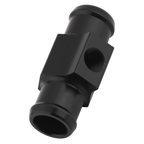 Motorcycle Water Temp Sensor Adapter 18mm Aluminum Alloy Black 5.5cm 2