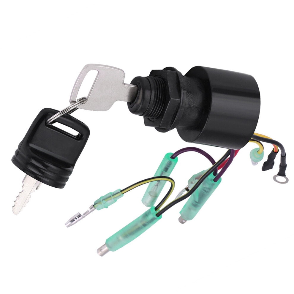 Boat Ignition Key Switch Assembly For Mercury Outboard Remote Control Box 87-17009A5 9451392932300