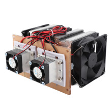 144W Double Core Semiconductor Refrigeration Peltier Air Cooler Dehumidifier