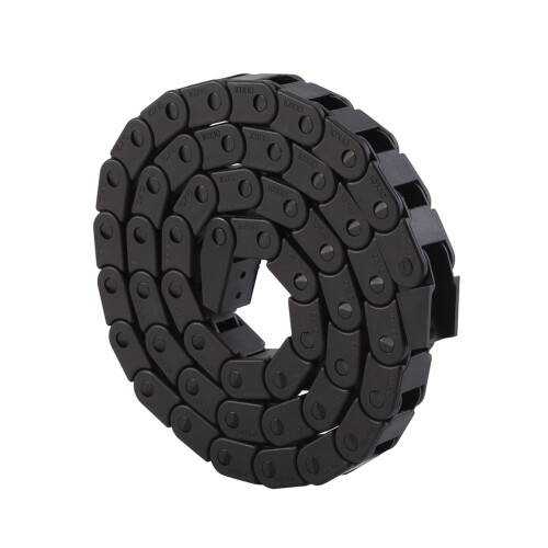 R28 Black Nylon Cable Drag Chain 1000mm/40" for 3D Printer/CNC