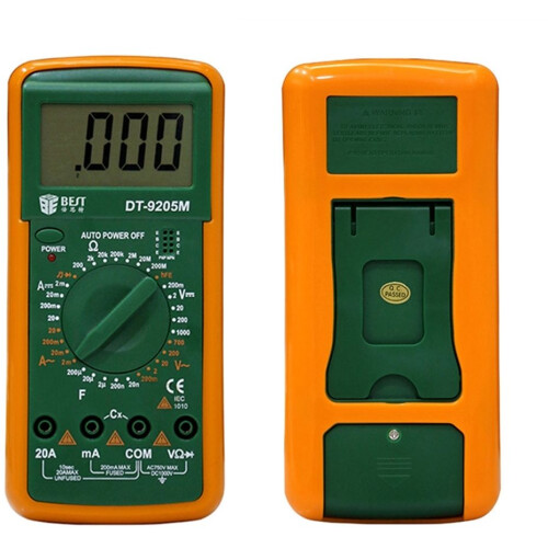 Digital Multimeter BEST 9205M Handheld With Lcd Screen 1
