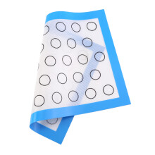 Blue Nonstick Silicone Baking Mat for Pastry, Cake, Cookies 40x30cm