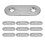 Flat Mending Plates Repair Fixing Joining Brackets 40x15mm 10pcs 1