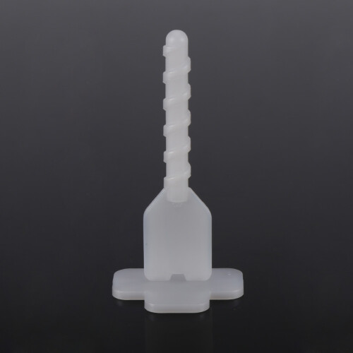 100pcs Plastic Tile Leveling Spacers 6x3cm White & Red 1