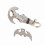 Outdoor Stainless Steel Multi Function Folding Grappling Hook (S) 2pcs 15