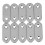 Flat Mending Plates Repair Fixing Joining Brackets 40x15mm 10pcs 4