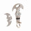Outdoor Stainless Steel Multi Function Folding Grappling Hook (S) 2pcs 16