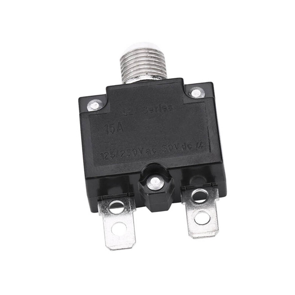 15A Overcurrent Circuit Breaker Thermal Reset 7293282087002