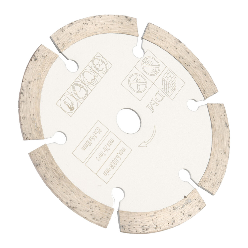 85Mm X 10Mm Diamond Circular Saw Blade For Woodworking, Durable & Sharp 8711392933952