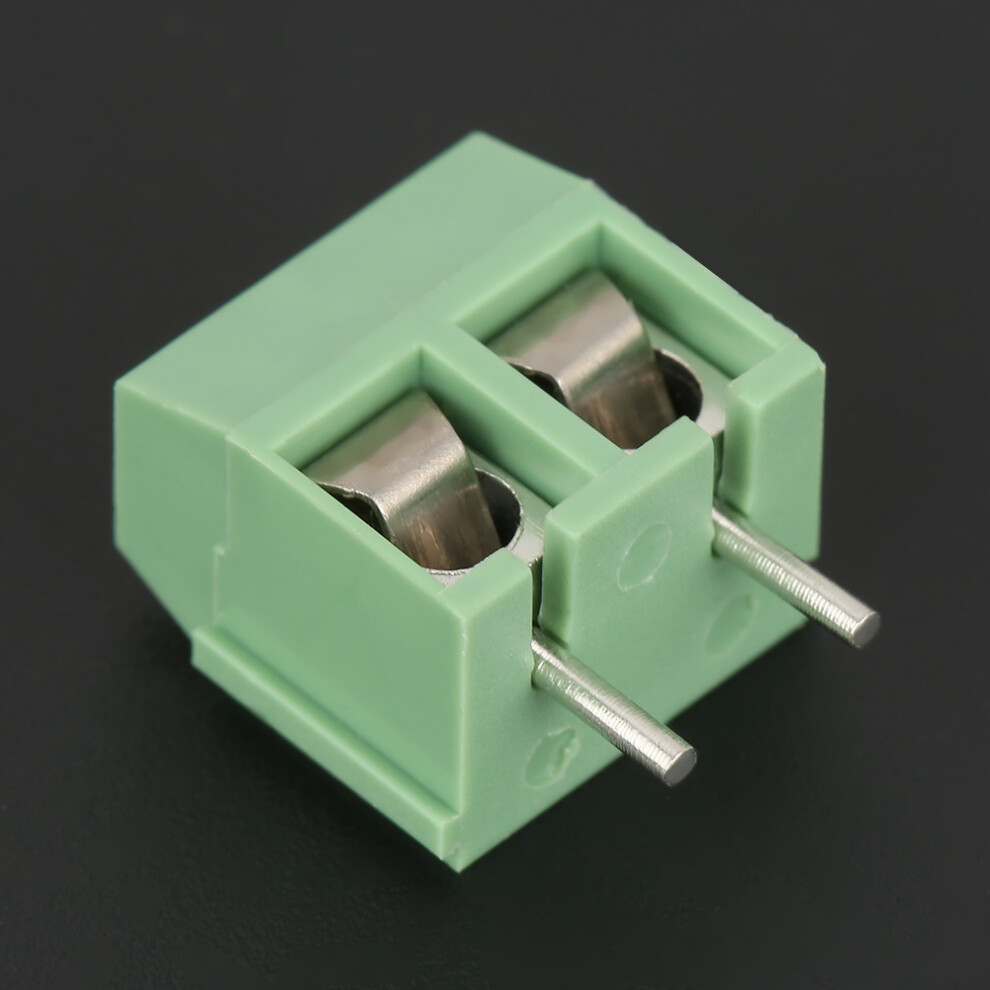 5Mm Pitch Pcb Screw Terminal Block Connector 50Pcs Set Green 2 Pin Universal 8421392933974