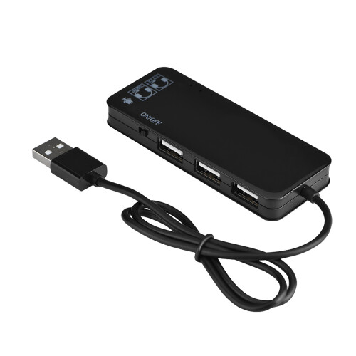 USB 2.0 Splitter 3 Port mit 7.1CH Audio Adapter