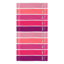 Kisten mit TPE Elastic Belt Yoga Übung Verdickung, mit Anleitung und Tasche, Pink Series