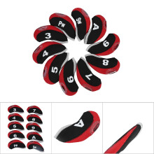 Tough Neoprene Golf Iron Covers 10-Piece