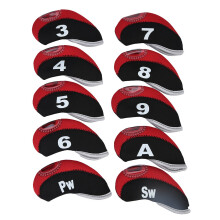 Identification Golf Iron Covers 10-Piece Set