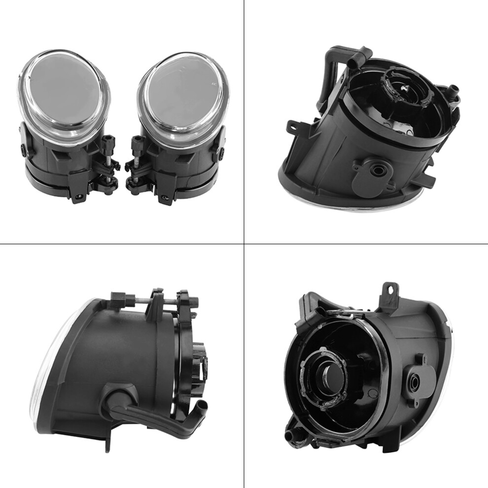 Pair Front Fog Lights For E39 E46 M3 2001-2006 Durable White 9431392936102
