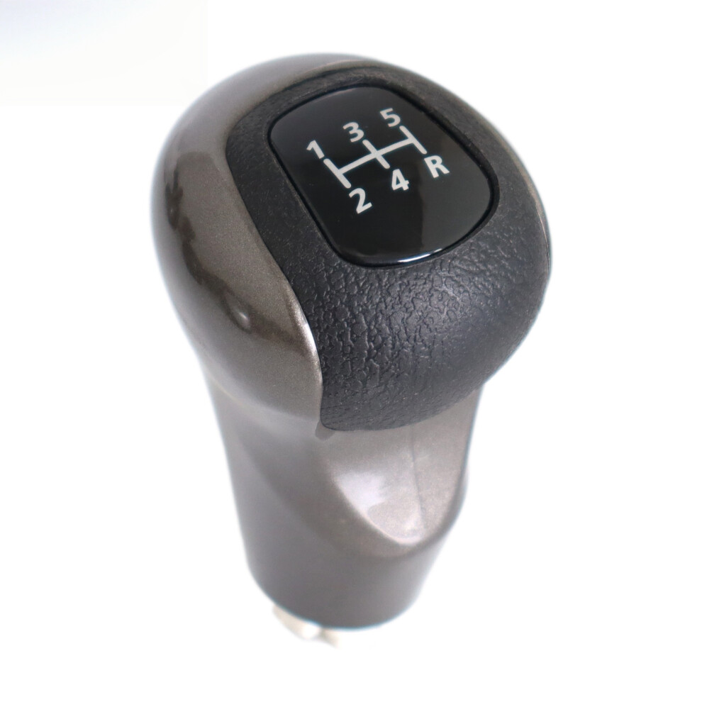Hyundai 2006-2011 Manual Gear Shift Knob - & Black/Silver 9172356181083