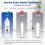 2Pack Compatible With LG LT800P Replacement Refrigerator Water Filter 2pc 4