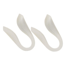 600 Stripes Quilling Paper 3mm Wide Ivory White for Craft & Paper Art DIY