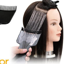 Hair Coloring Brush Set with Highlight Plate for Professional Hair Tinting