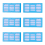 KCT (6 Pack Compatible Filters) KCT Compatible Pet Mate Replacement Filter Cartridges 1