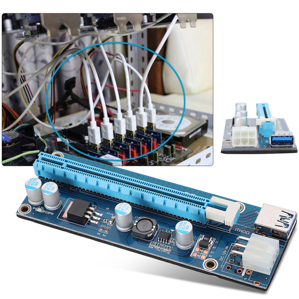 Pcie 16X Riser Adapter Mini Pci-E 7340572572004