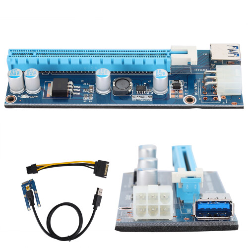 Mini PCI-E to 16x Riser Mining Adapter 1