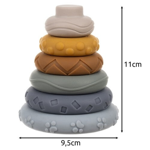 Soft sensory blocks - 13 pcs Kruzzel 24812 2