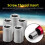 50pcs M6 x 1.0 SS304 Helical Thread Inserts, 3D Length 8