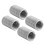 50pcs M6 x 1.0 SS304 Helical Thread Inserts, 3D Length 11