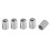 50pcs M6 x 1.0 SS304 Helical Thread Inserts, 3D Length 13